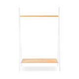 CuddleCo Nola clothes rail white natural - British product