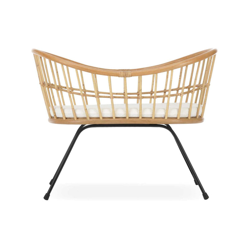 CuddleCo Aria Wave Rattan Crib - British product