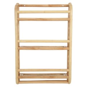 CuddleCo Aria Wave Rattan bookshelf - British product