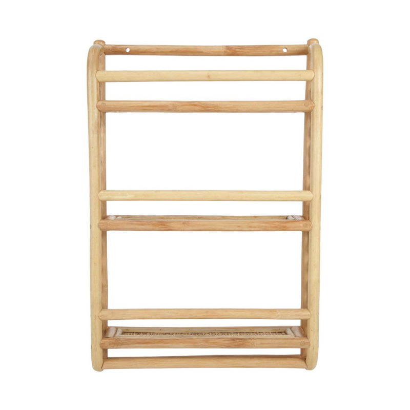 CuddleCo Aria Wave Rattan bookshelf - British product