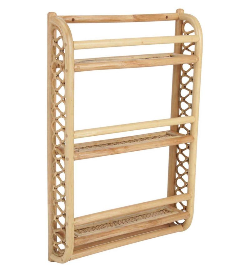 CuddleCo Aria Wave Rattan bookshelf - British product