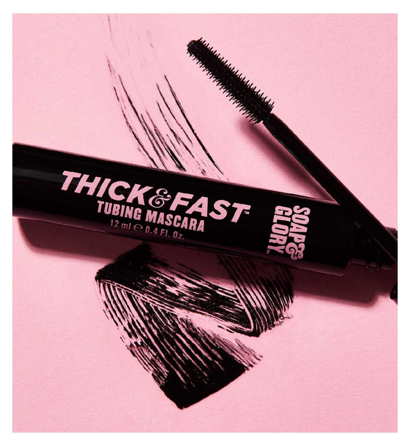 Soap & Glory Thick & Fast Tubing Mascara Black 12ml (British brand)