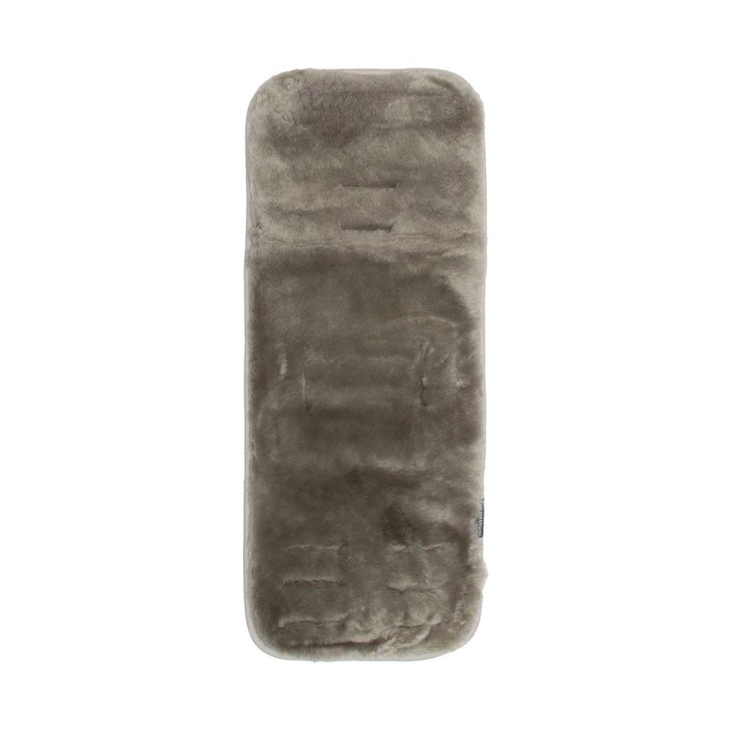 Naturally Sheepskins sheepskin pram liner grey, imported from the UK