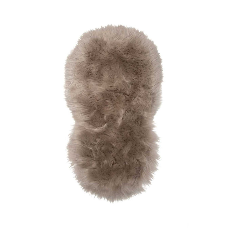 Naturally Sheepskins Sheepskin Pram Liner Taupe, imported from the UK