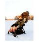 Naturally Sheepskins Sheepskin Pram Liner Taupe, imported from the UK