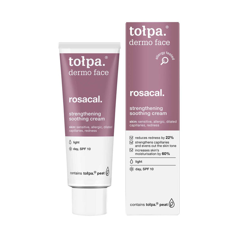 Tolpa Dermo Rosacal face cream SPF 10 40ml (British brand)