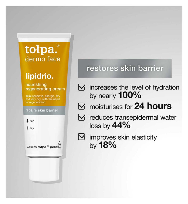 Tolpa Dermo Face Lipidrio nourishing cream 40ml - British product