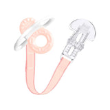 MAM Bite and Relax teether pink clip (British brand)