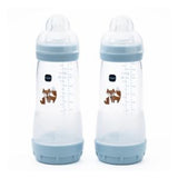 Boots MAM Easy Start Anti Colic Bottle 2pk 320ml Blue- Buy online at McGrocer