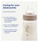 MAM Baby Bottle 320ml 2pk Blue, imported from the UK