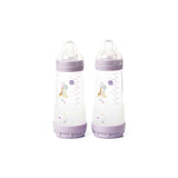 Boots MAM Easy Start Anti-Colic Baby Bottle 320ml Lilac 2pk- Buy online at McGrocer