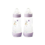 MAM Easy Start Anti-Kolik Babyflasche 320ml Flieder 2er-Pack