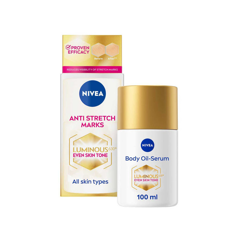 NIVEA Luminous 630 Body Serum 100ml, imported from the UK