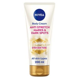 Boots NIVEA Luminous 630 Anti Stretch Marks Body Cream 200ml- Buy online at McGrocer