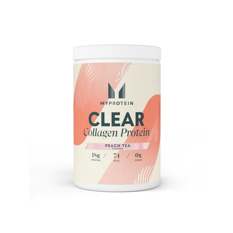Myprotein Clear Collagen Protein Powder Peach Tea 630g, imported from the UK