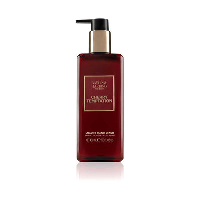 Boots Baylis and Harding Cherry Temptation Hand Wash 400ml- Buy online at McGrocer