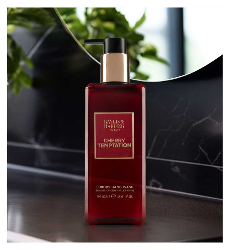 Baylis and Harding Cherry Temptation Hand Wash 400ml - British product