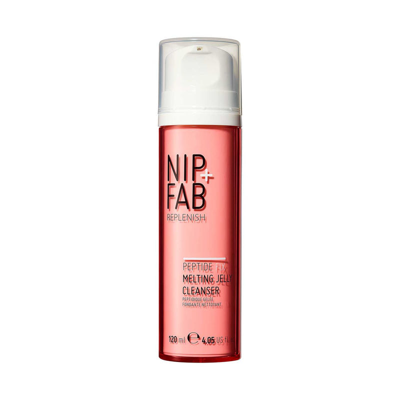Nip+Fab Melting Jelly Cleanser Peptide Fix 120ml, imported from the UK