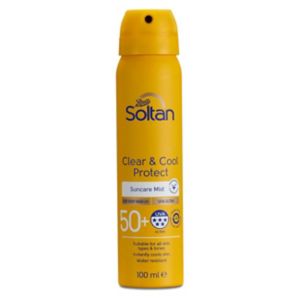 Soltan Clear & Cool Sunscreen Mist 100ml (British brand)