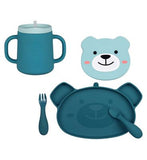 Tum Tum Weaning Set and Sippy Cup Boris Bear (British brand)