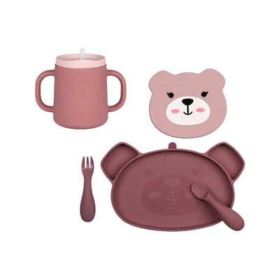 Boots Tum Tum Silicone Weaning Set and 3-Way Cup - Betsy Bear Baby Feeding- Buy online at McGrocer