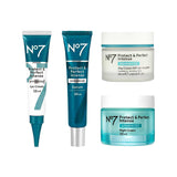 No7 Protect & Perfect Skincare Regime 4-Piece Set, imported from the UK
