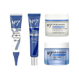 No7 Lift Luminate Skincare Regime, imported from the UK