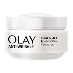 Olay Anti Wrinkle Firm Lift Night Cream 50ml, imported from the UK