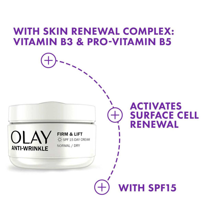 Olay Anti-Wrinkle Firm & Lift Day Cream 50ml - British product