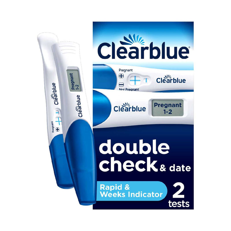 Clearblue Digital Pregnancy Test 2 Tests - British product