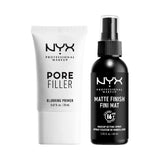 NYX Professional Makeup setting spray and primer bundle (British brand)