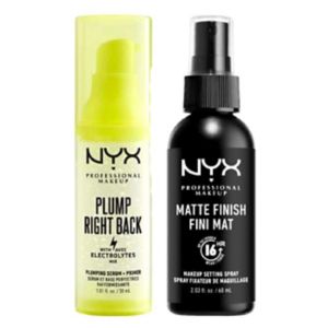 NYX Professional Makeup Setting Spray and Primer imported from the UK