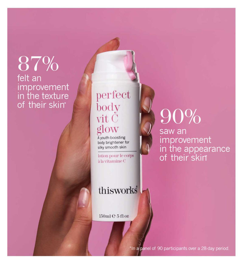 This Works Body Brightener Vitamin C Glow 150ml (British brand)