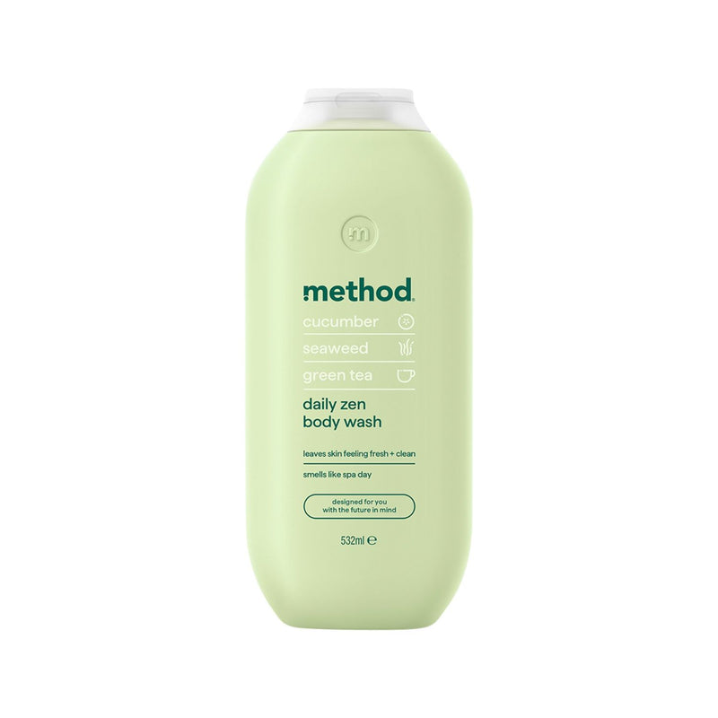 Method Daily Zen Body Wash 532ml, imported from the UK