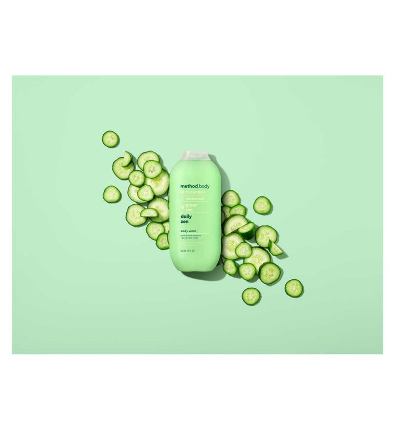 Method Daily Zen Body Wash 532ml, imported from the UK