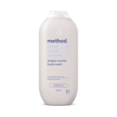 Boots Method Simply Nourish Body Wash 532ml- Buy online at McGrocer