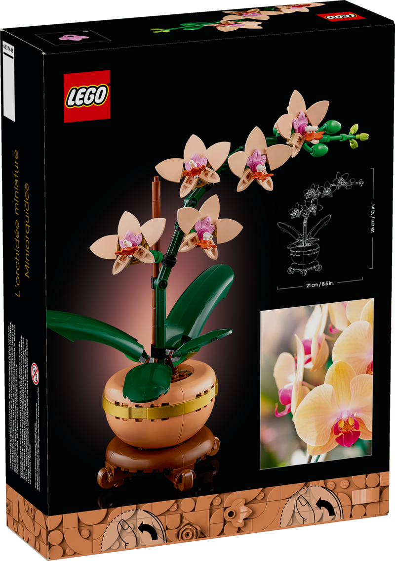 LEGO Mini Orchid building set 274 pieces, imported from the UK