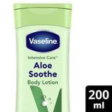 Vaseline Aloe Soothe Body Lotion 200ml (British brand)