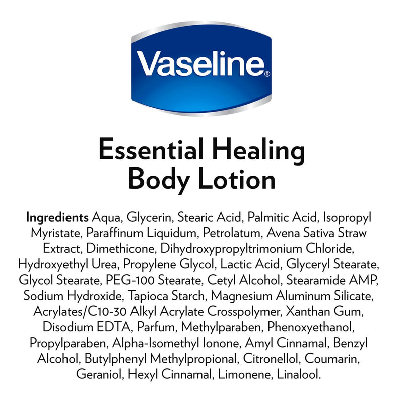 Vaseline Essential Healing body lotion 200ml (British brand)