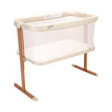 Tutti Bambini ZiZee Essential Crib Scandinavian Walnut Ecru (British brand)