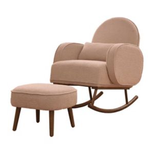 Tutti Bambini Micah Schaukelstuhl Roséfarbene Kinderzimmer-Sessel
