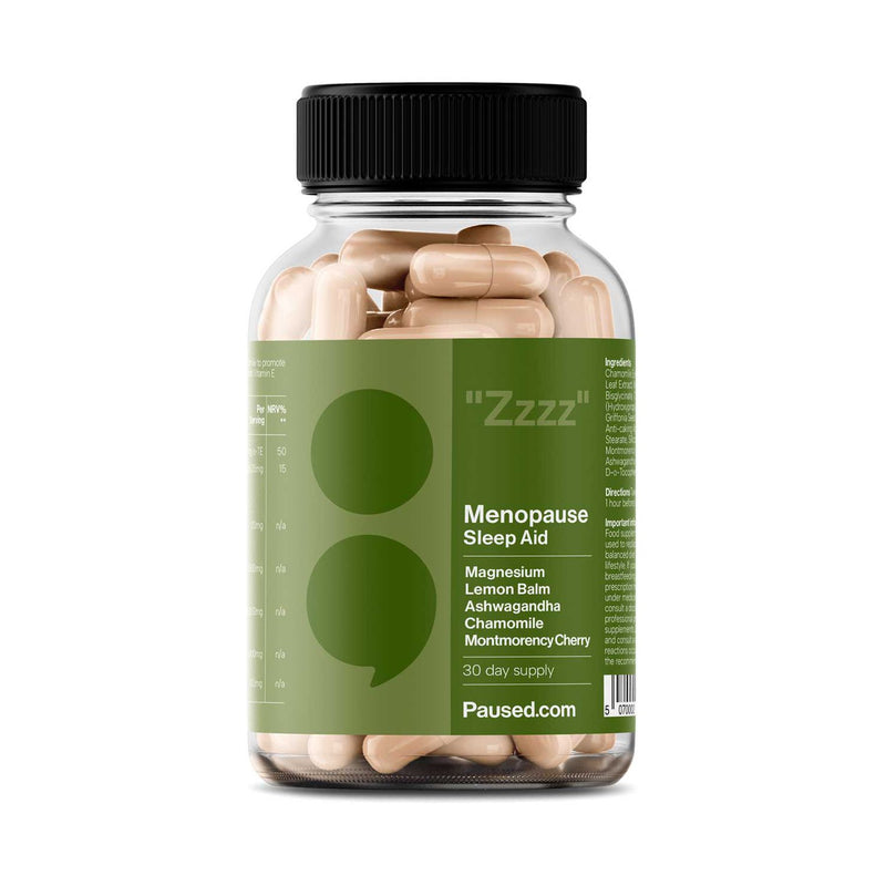 Paused.com Menopause 60 capsules 30 day supply - British product