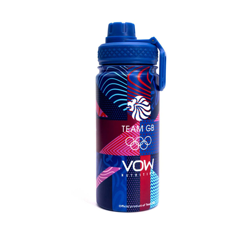 Vow Nutrition Mehrfarbige Wasserflasche (Britische Marke)