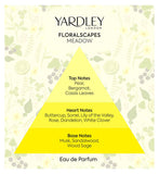 Yardley Floralscapes Meadow Eau de Parfum 100ml, imported from the UK