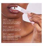 Gem PAP dissolvable whitening strips 28 sachets, UK version