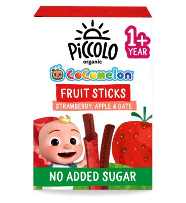 Piccolo Organic Strawberry Fruit Date Stick