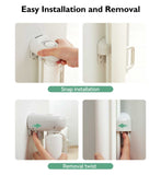 Momcozy retractable soft baby gate entry, UK version