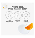 Phizz Orange effervescent tablets 40 count, imported from the UK