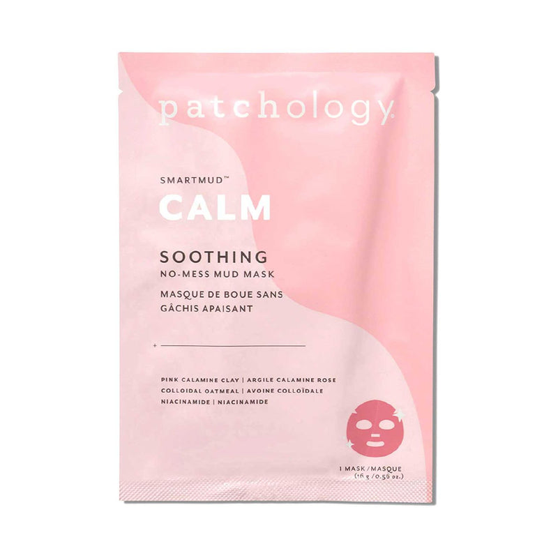 Patchology SmartMud Calm Soothing Mud Mask single unit, imported from the UK