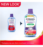 Corsodyl Gum Strengthen Protect mouthwash icy mint 500ml - British product